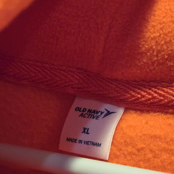 Old Navy Vibrant Red Cowl Neck Hoodie - Picture 7 of 16